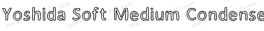 Yoshida Soft Medium Condensed字体转换